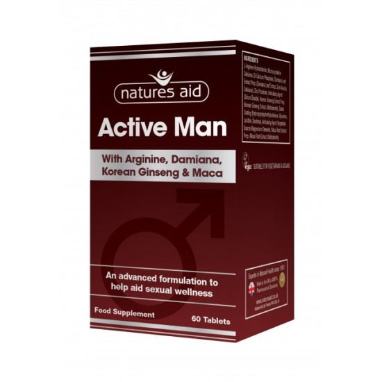 Natures Aid Active Man 60 Tablets